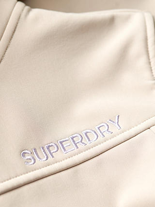 Superdry Hooded Soft Shell Trekker Jacket, Chateau Gray