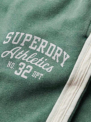 Superdry Vintage Side Stripe Joggers, Pine Green