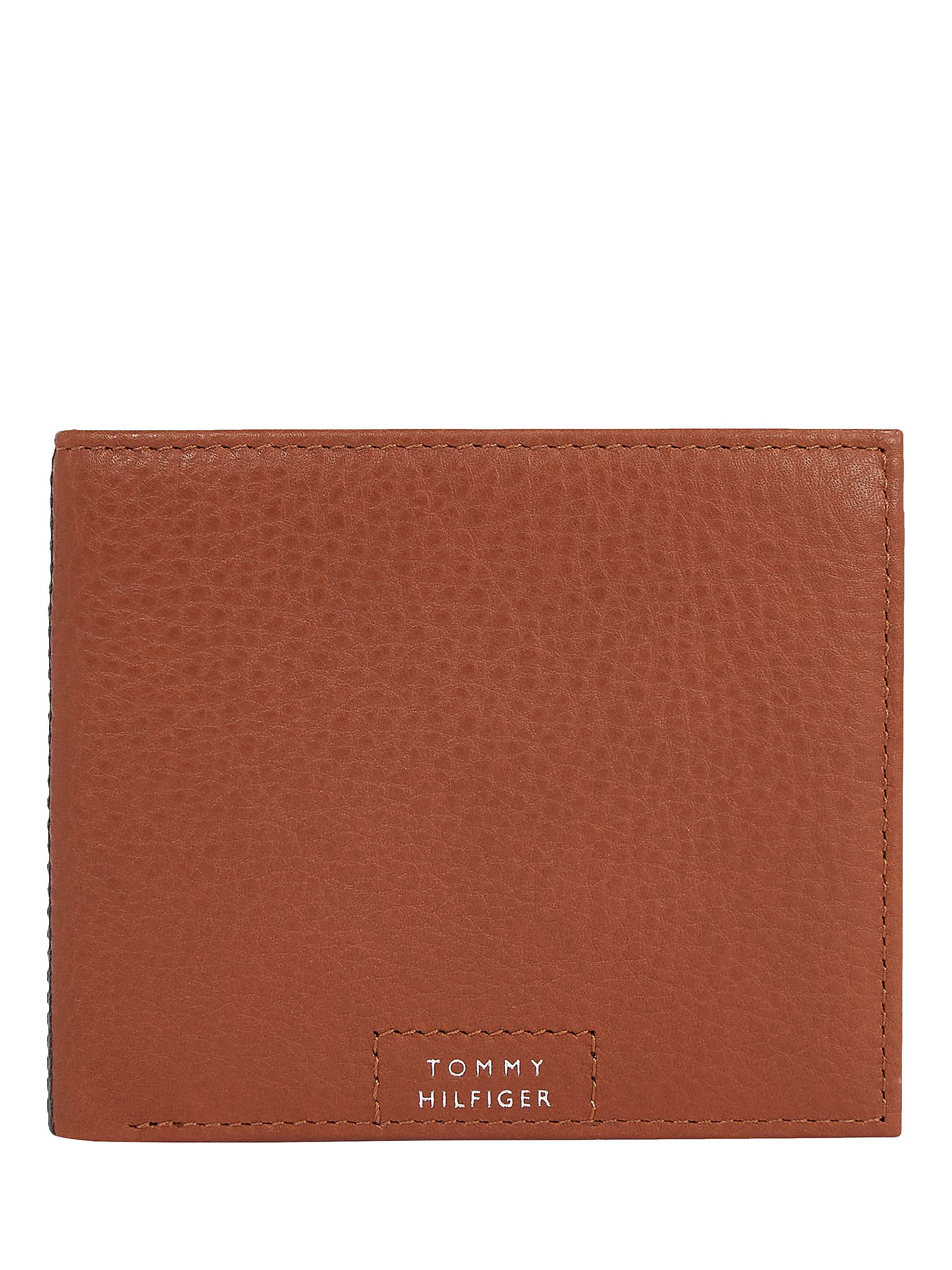 Buy Tommy Hilfiger Leather Wallet, Dark Brown Online at johnlewis.com