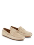 Tommy Hilfiger Suede Loafers, Beige