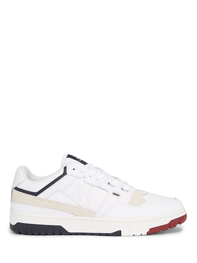 Tommy Hilfiger Basket Street Low Top Trainers, White