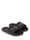 Tommy Hilfiger Pool Slide Sandals, Black