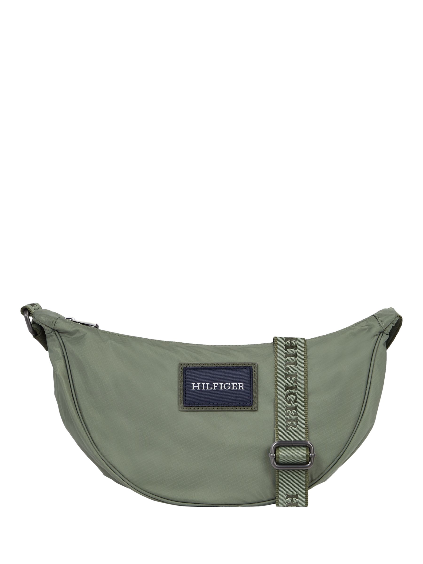 Tommy Hilfiger Crescent Crossover Bag, Green Acres, One Size