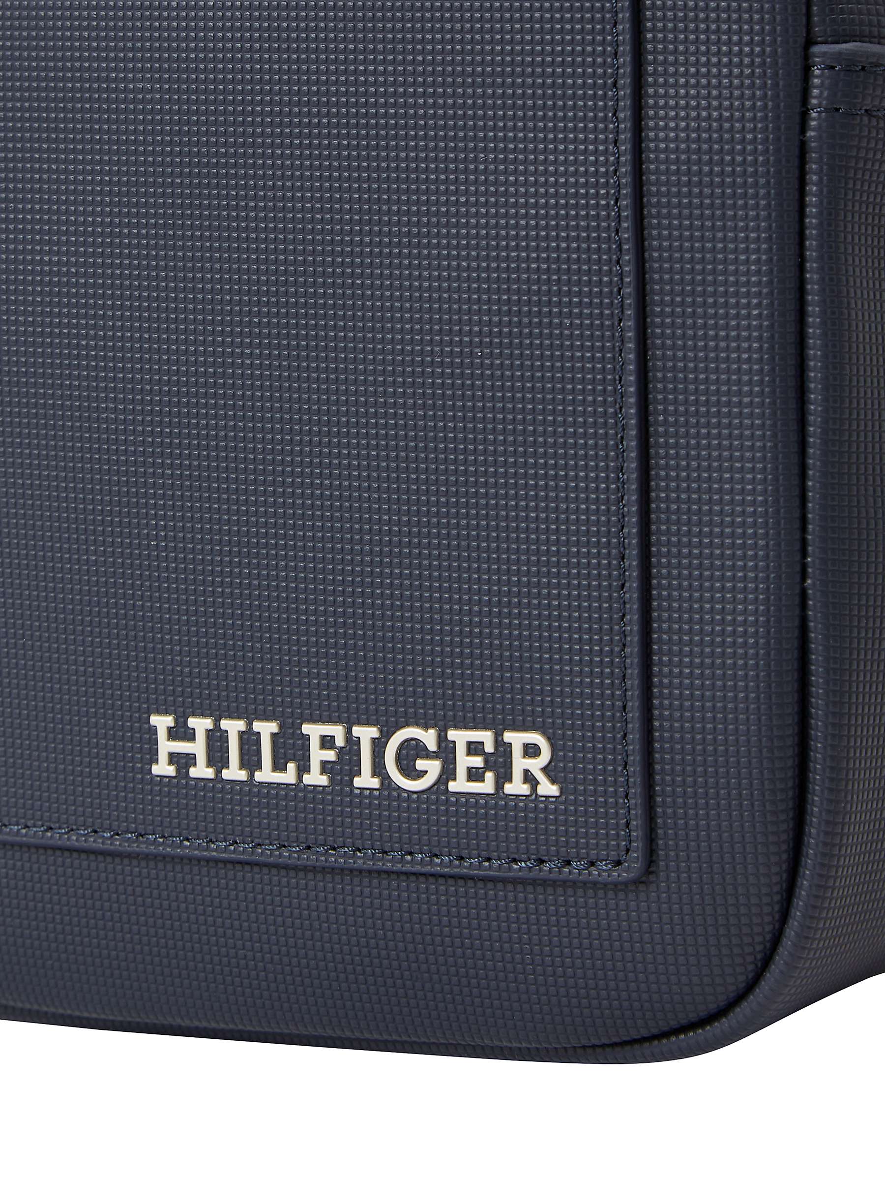 Buy Tommy Hilfiger Pique Mini Cross Body Bag, Blue Online at johnlewis.com