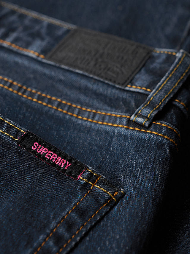 Superdry Organic Cotton Mid Rise Slim Flare Jeans
