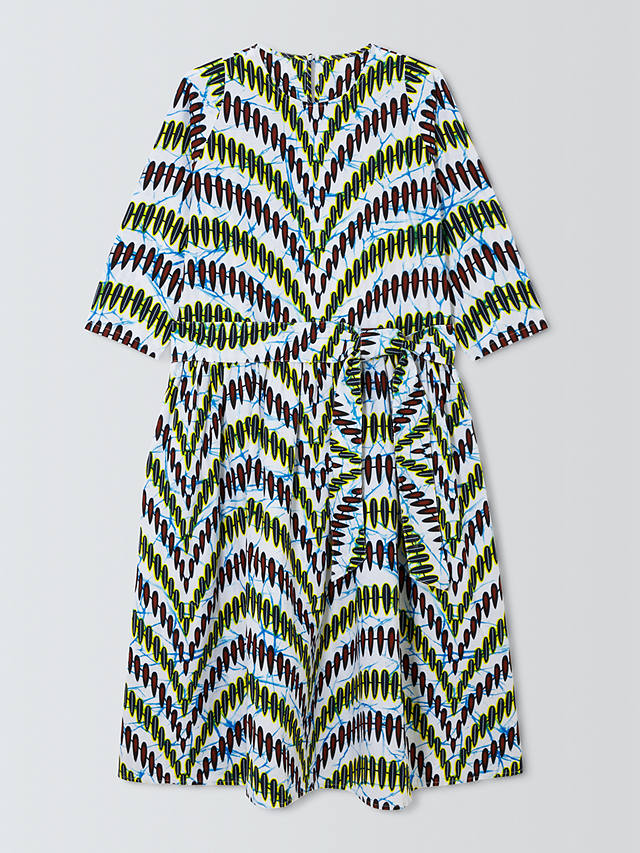 Kemi Telford Geometric Stripe Dress, Multi