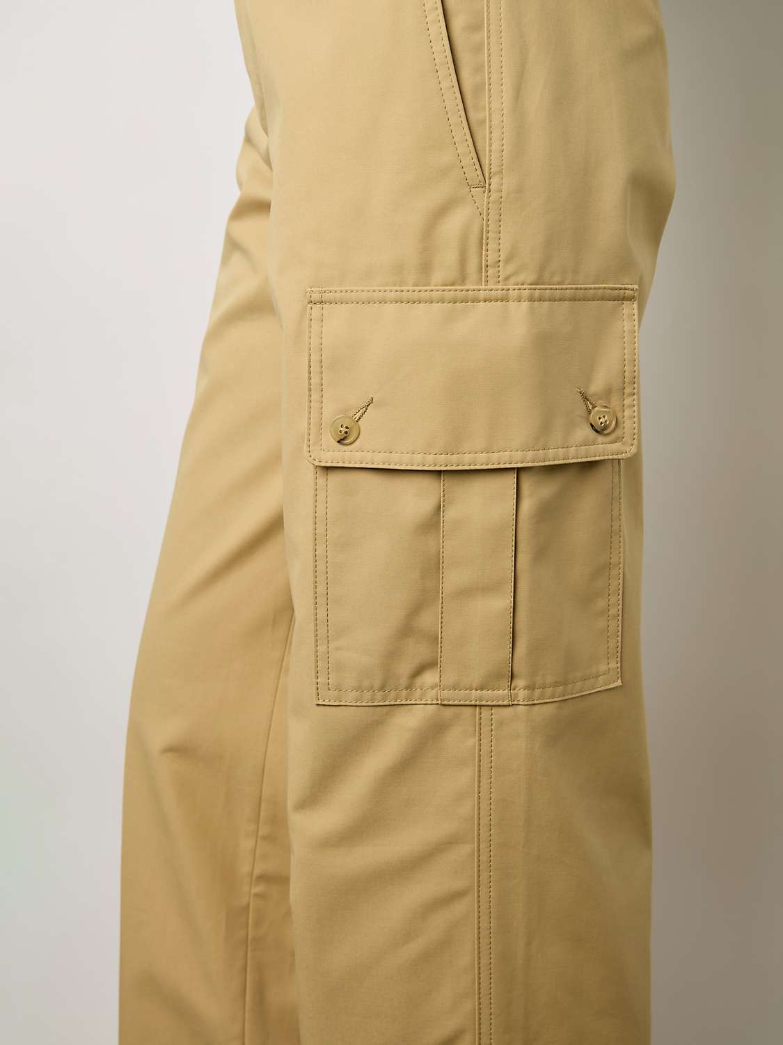 Buy Gerard Darel Chris Cargo Trousers, Sand Online at johnlewis.com