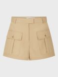 Gerard Darel Clemy Cotton Shorts, Sand, Sand