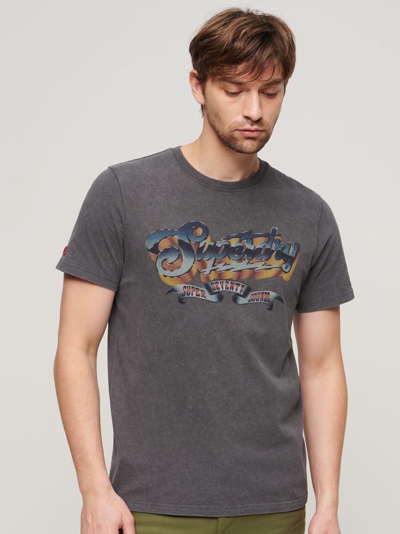 Buy Superdry Rock Graphic Band T-Shirt Online at johnlewis.com