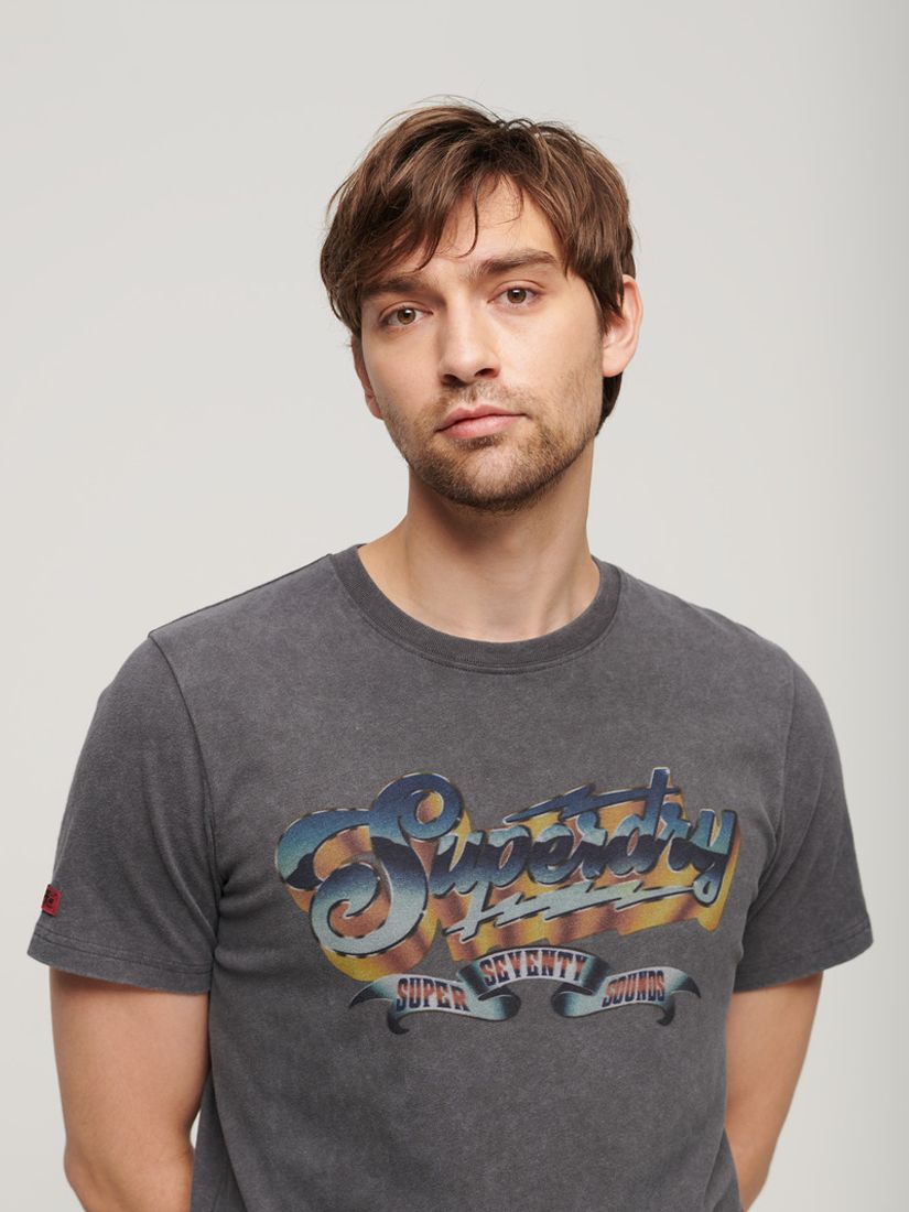 Buy Superdry Rock Graphic Band T-Shirt Online at johnlewis.com