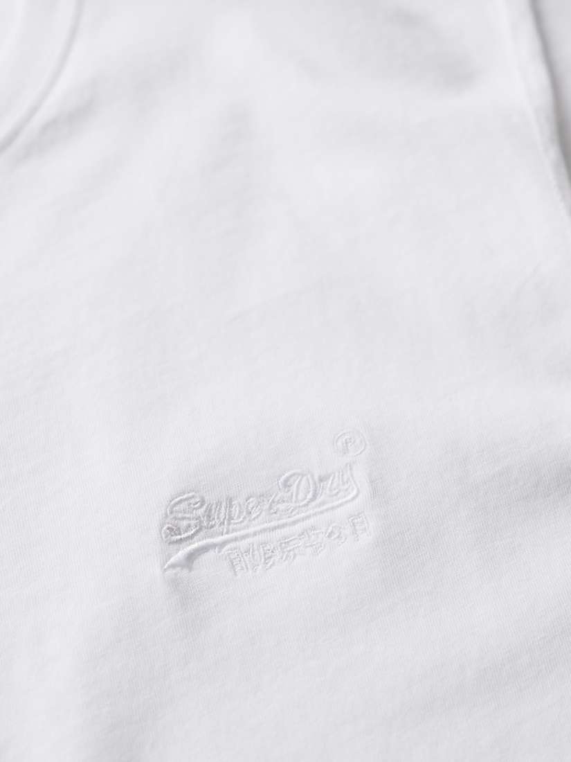 Buy Superdry Organic Cotton Essential Logo Tank Top Online at johnlewis.com