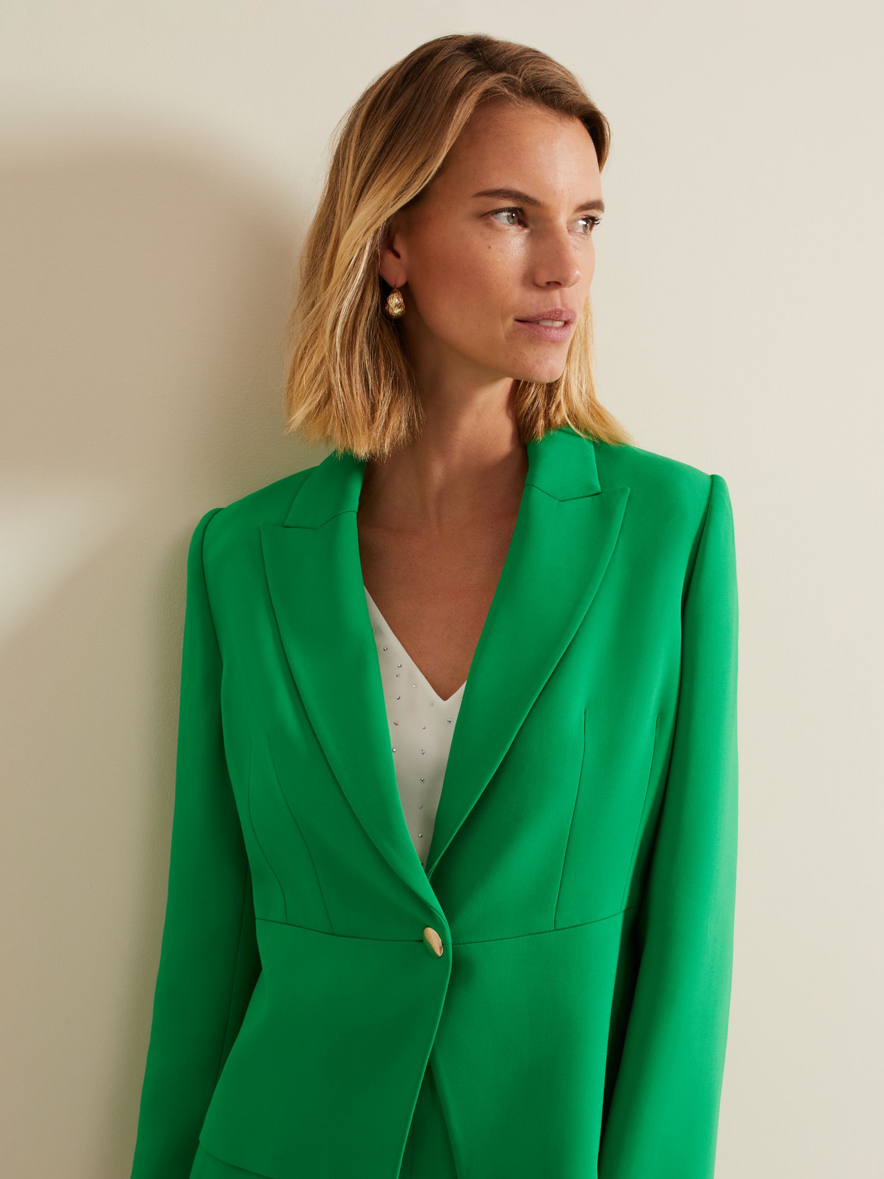 Phase Eight Adria Blazer, Green