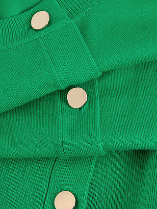 Phase Eight Robin Button Through Cardigan, Green