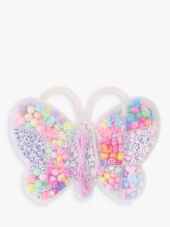 Angels by Accessorize Kids' Butterfly Make Your Own Jewellery Set, Multi, One Size