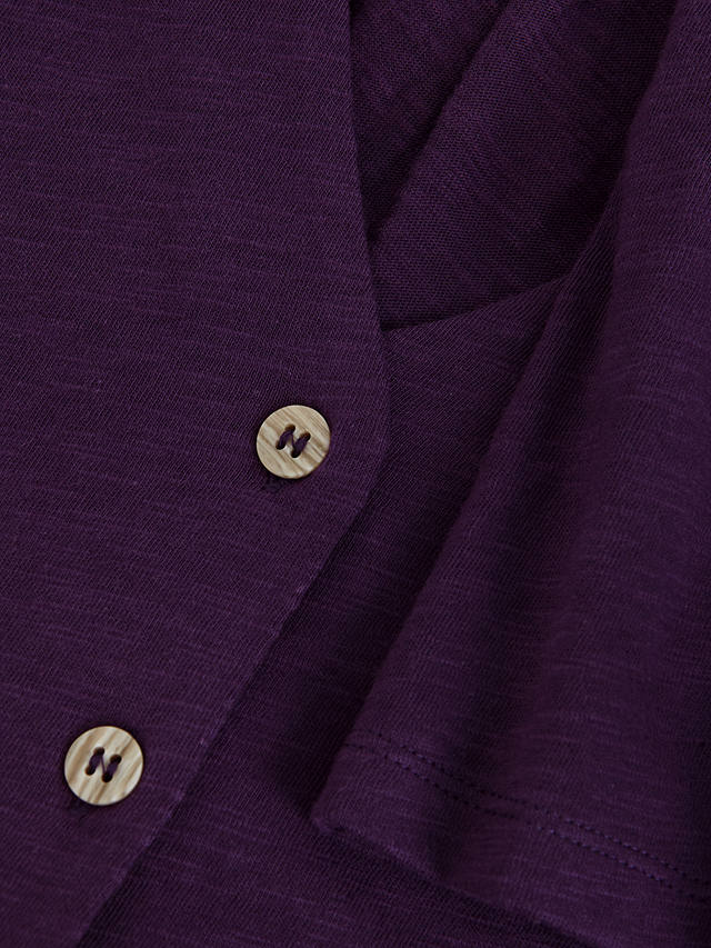 Phase Eight Lorenna Jersey Top, Purple