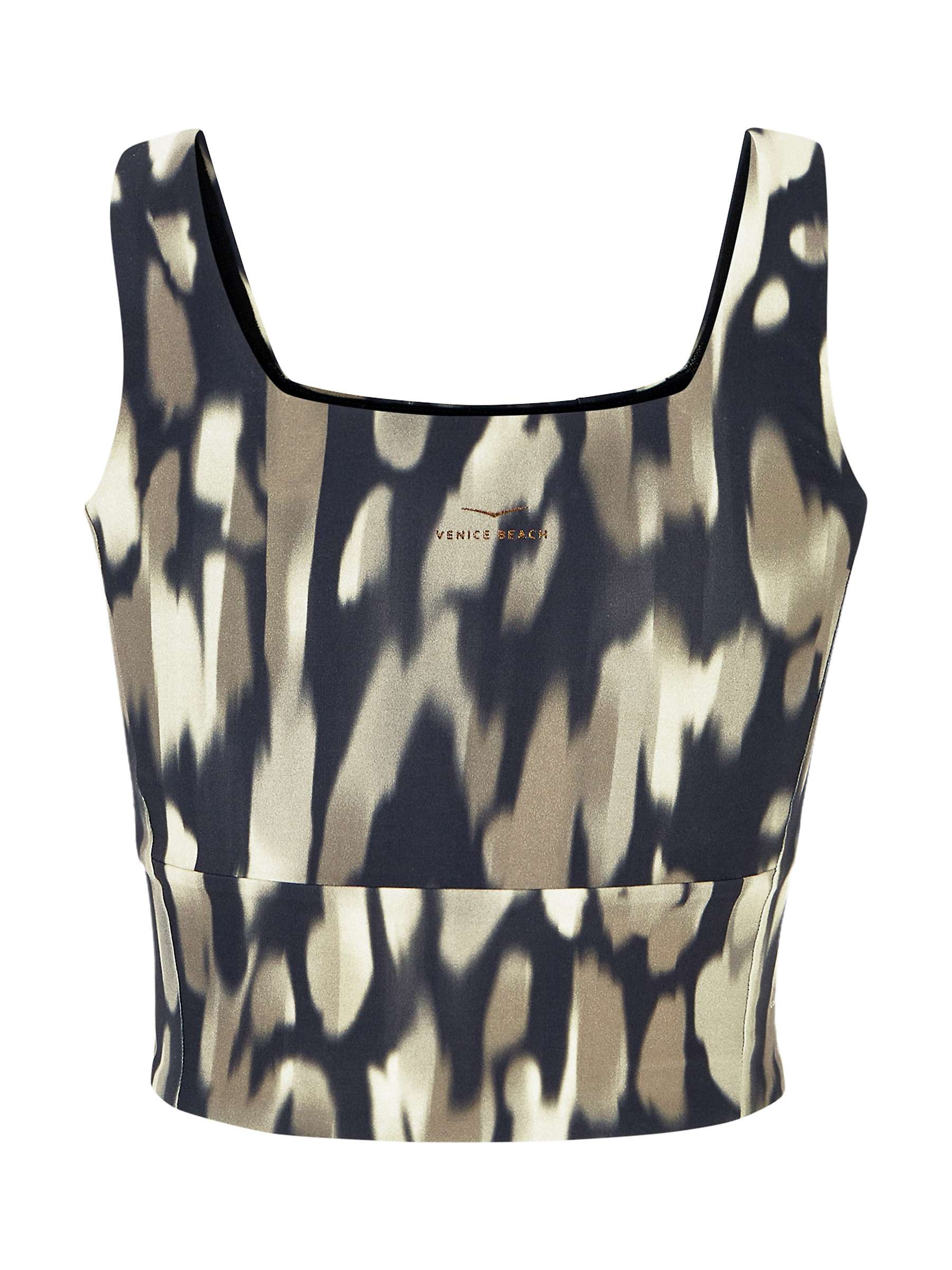 Buy Venice Beach Aaliyah Cropped Sports Top, AOP Desert Tone Online at johnlewis.com