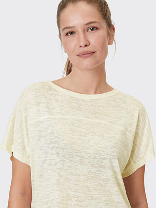 Venice Beach Kayla T-Shirt, Pale Yellow