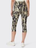 Venice Beach Sarai 5/6 Sports Leggings, AOP Desert Tone