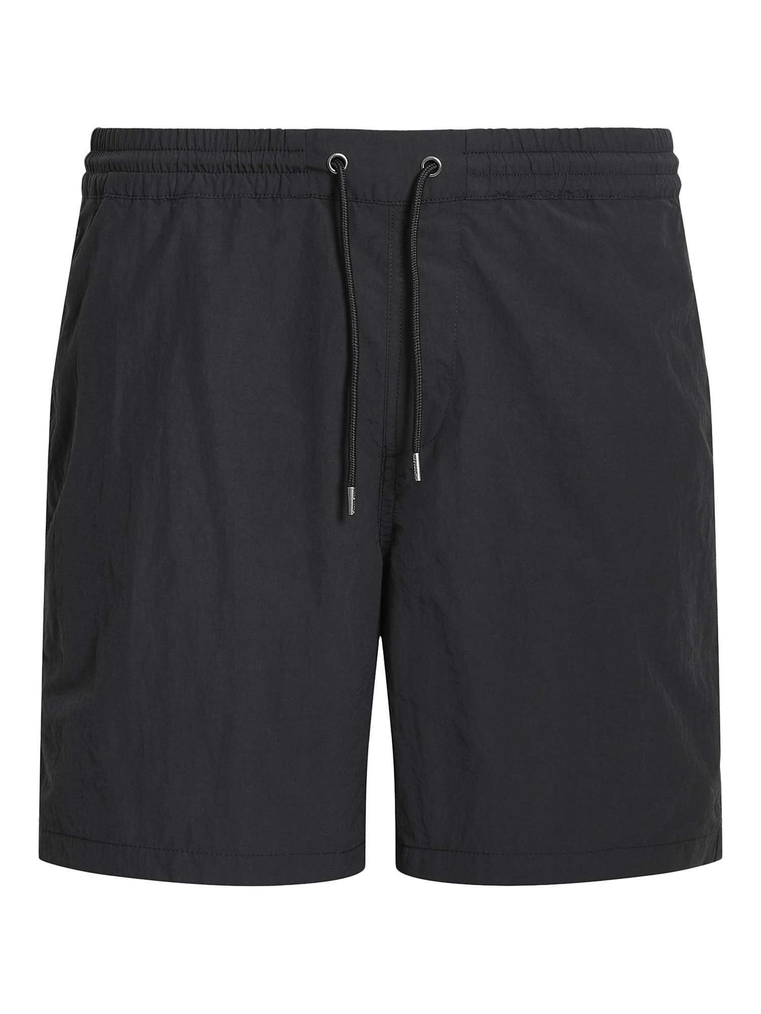 Buy AllSaints Warden Swim Shorts, Jet Black Online at johnlewis.com