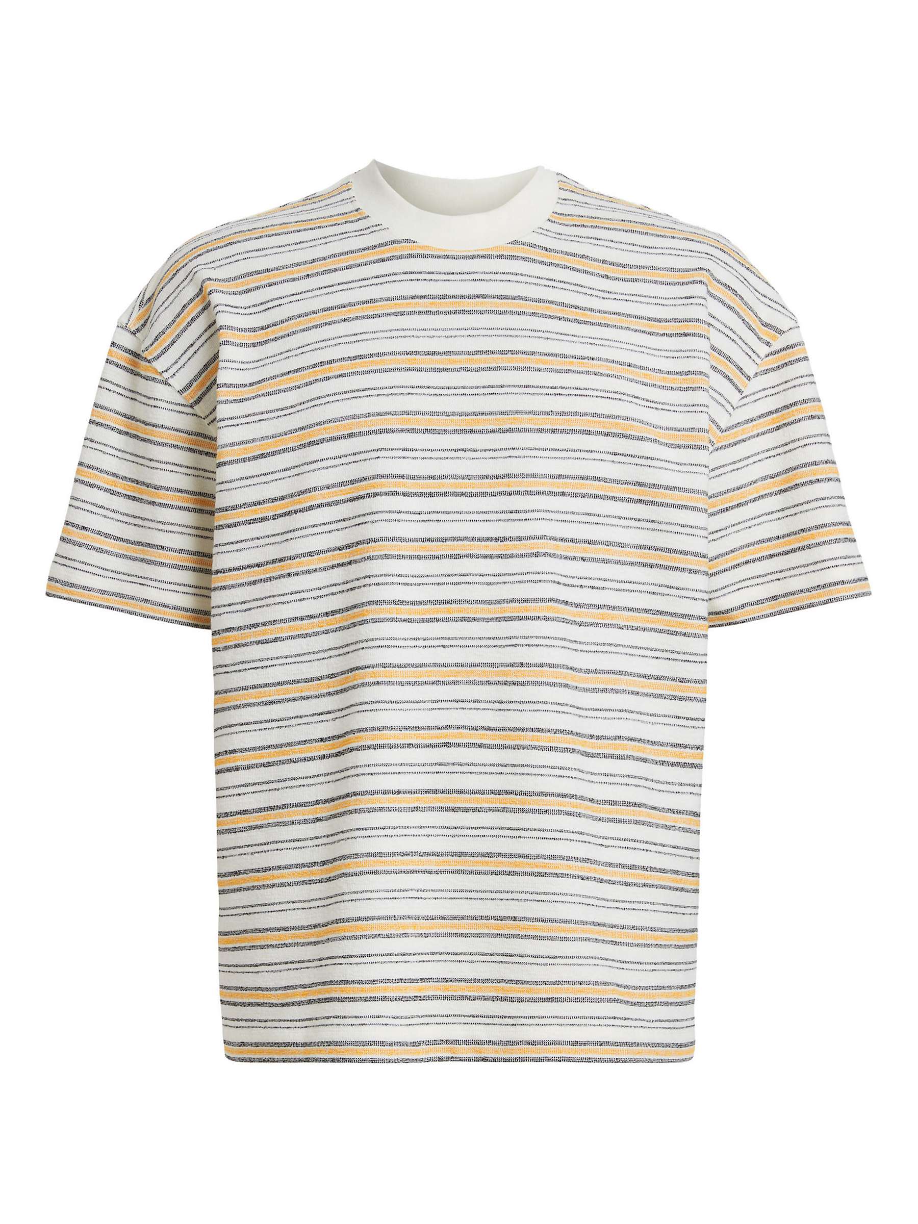 Buy AllSaints Stanton Short Sleeve Crew T-Shirt, White/Multi Online at johnlewis.com