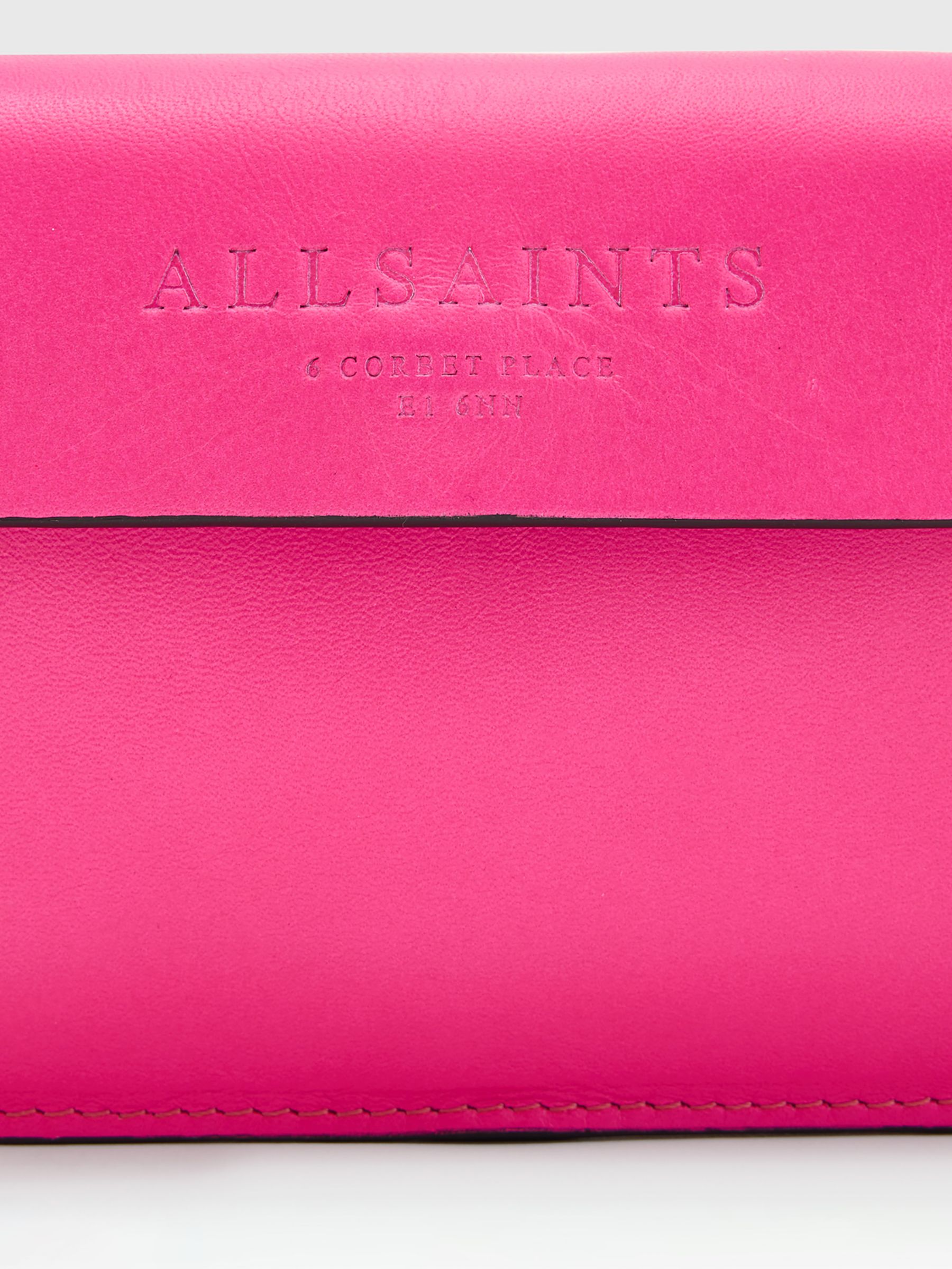 Buy AllSaints Zoe Leather Cross Body Bag Online at johnlewis.com