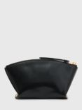 AllSaints Anais Leather Pouch, Black