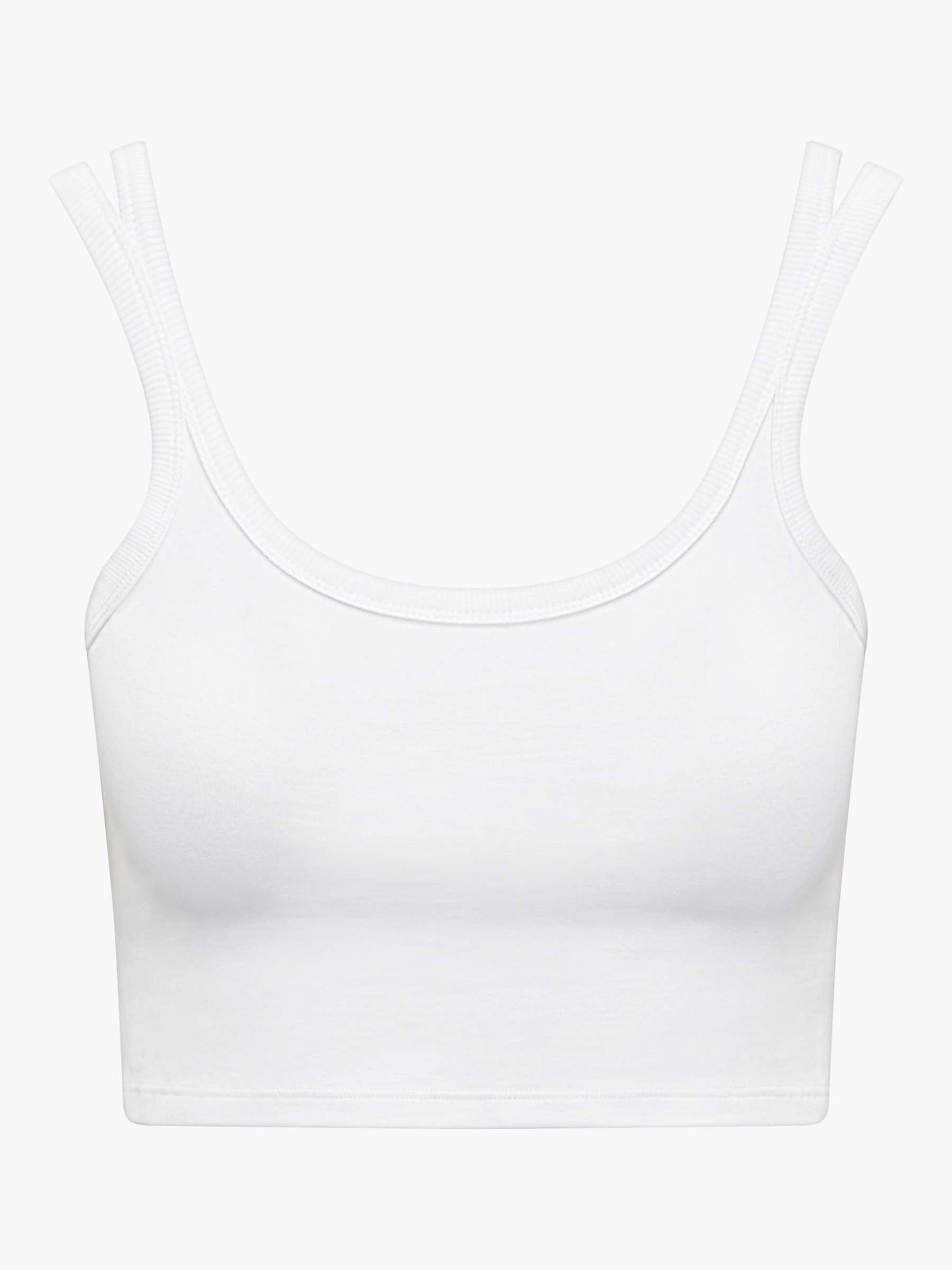 Buy Nudea The Cropped Organic Cotton Vest Online at johnlewis.com