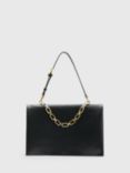 AllSaints Luca Chain Detail Shoulder Bag, Black