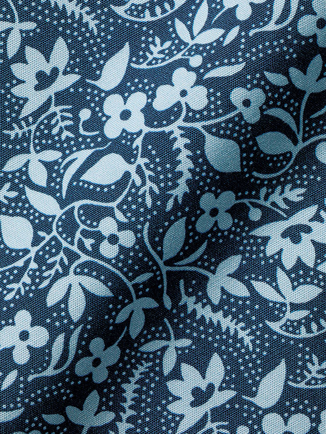 Charles Tyrwhitt Classic Fit Floral Liberty Print Shirt, Steel Blue