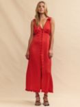 Nobody's Child Clio Midi Dress, Red