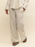 Nobody's Child Misha Pinstripe Trousers, Natural