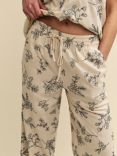 Nobody's Child Melody Embroidered Trousers, Cream