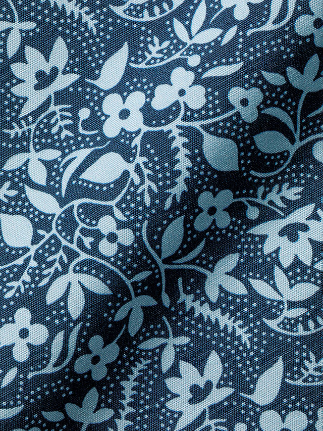 Charles Tyrwhitt Floral Liberty Print Slim Fit Shirt, Steel Blue