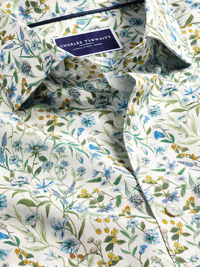 Charles Tyrwhitt Floral Liberty Print Slim Fit Shirt, Multi