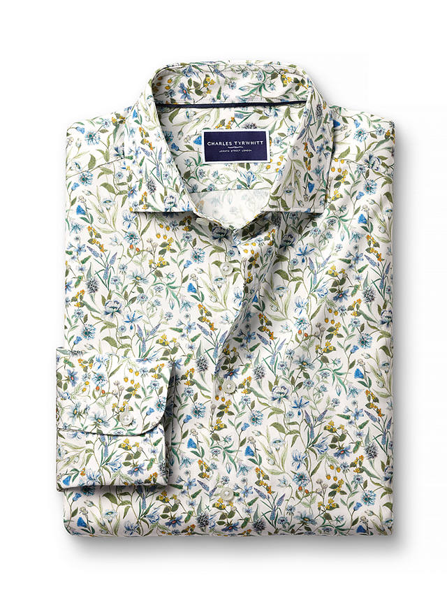 Charles Tyrwhitt Floral Liberty Print Slim Fit Shirt, Multi