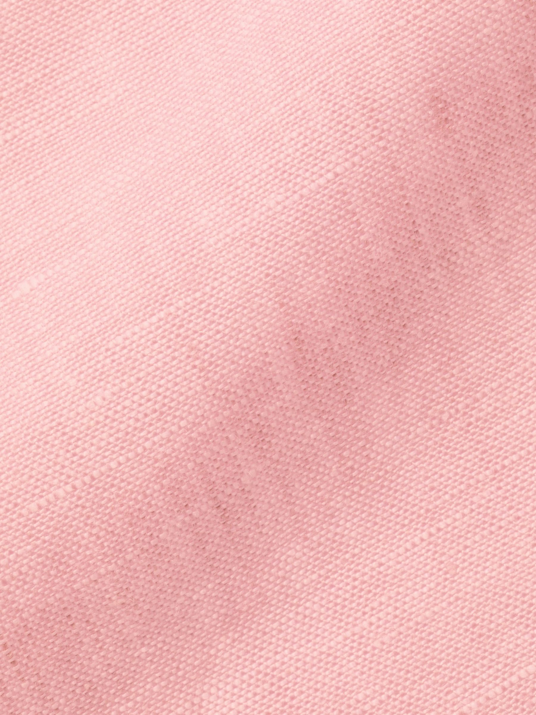 Charles Tyrwhitt Slim Fit Linen Shirt, Pink, S
