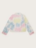 Monsoon Kids' Tie Dye Denim Jacket, Multi, Multi