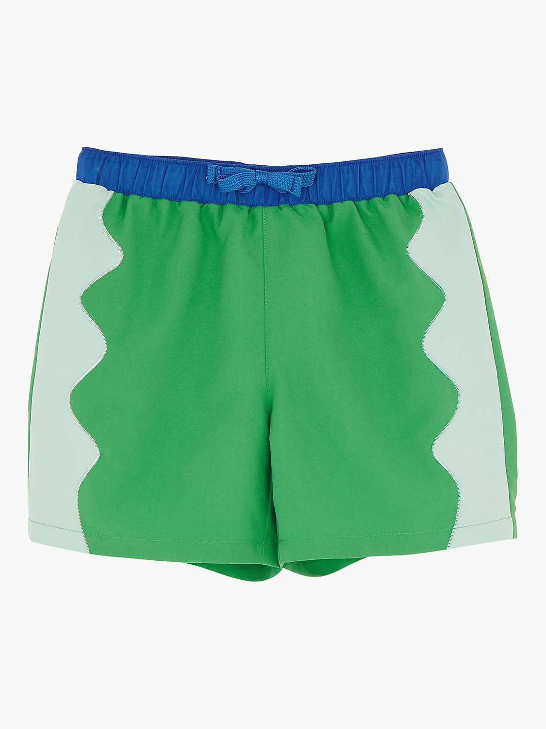 Buy Angels by Accessorize Kids' Wave Swim Shorts, Green/Multi Online at johnlewis.com
