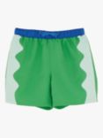 Angels by Accessorize Kids' Wave Swim Shorts, Green/Multi