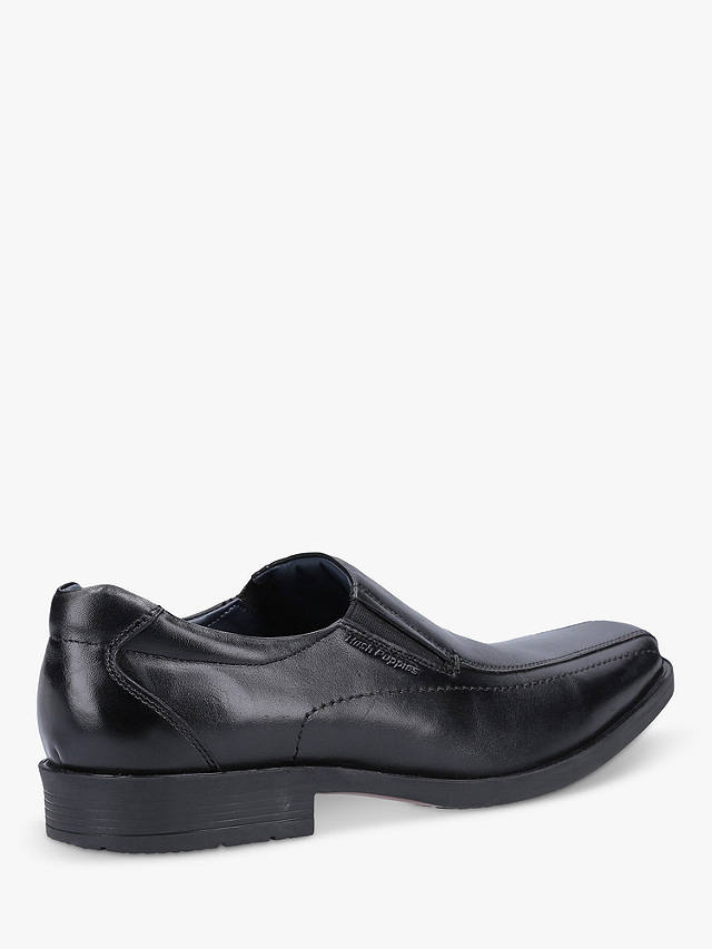 Hush Puppies Brody Leather Slip On Shoes, Black