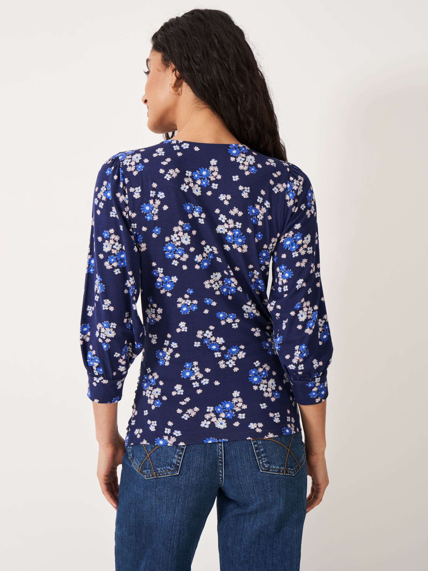 Buy Crew Clothing Wrap Top Online at johnlewis.com