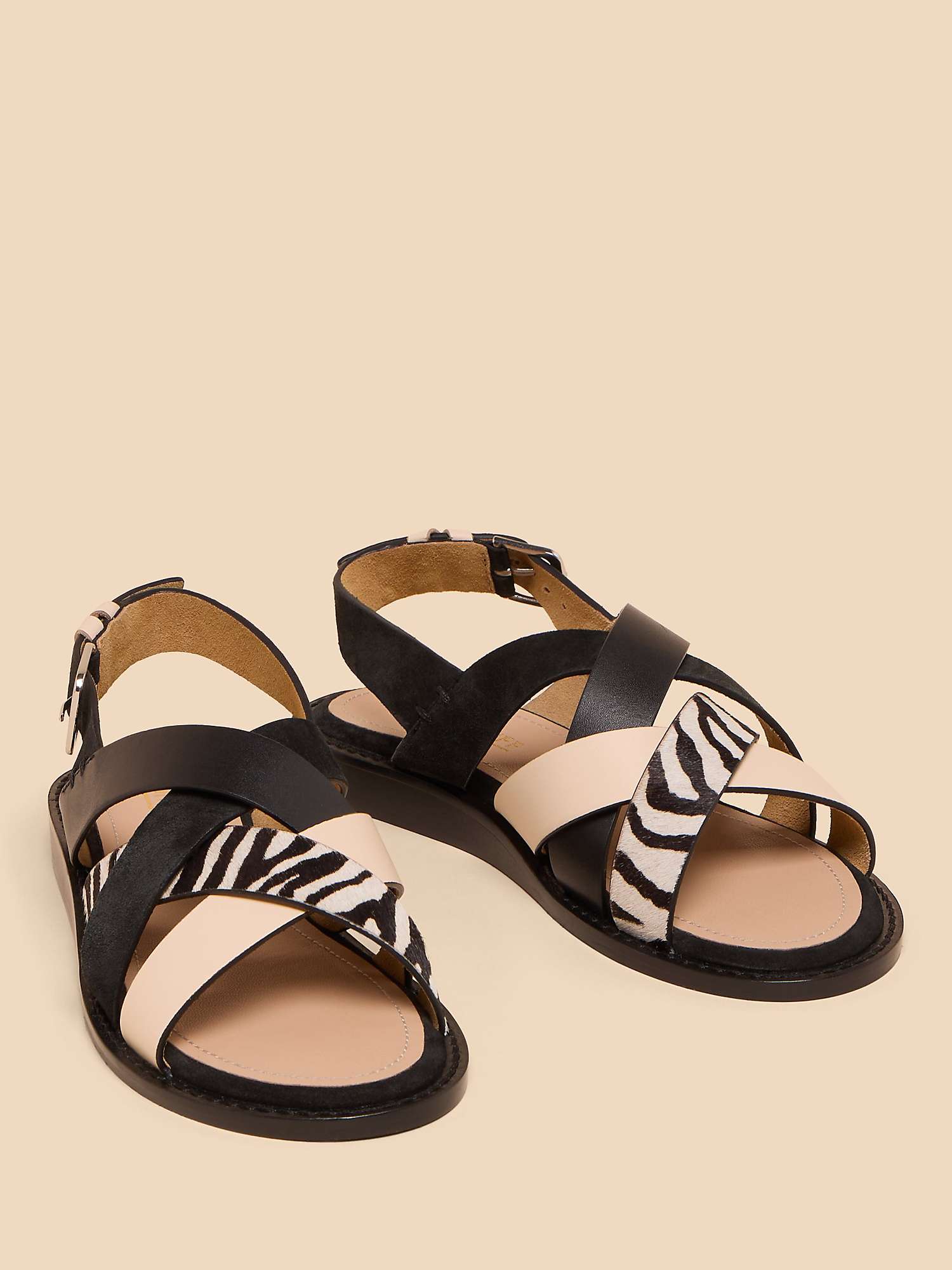 Buy White Stuff Holly Wedge Strappy Sandals Online at johnlewis.com