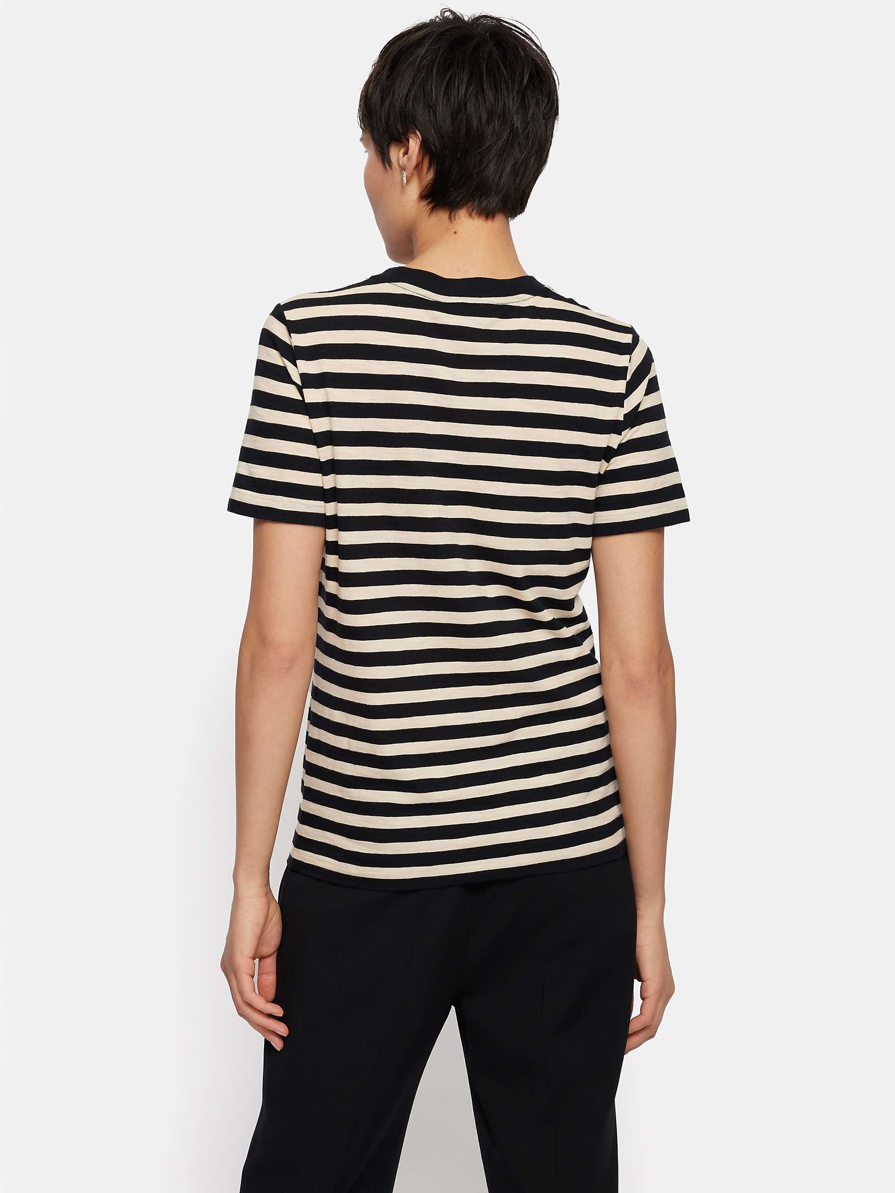 Buy Jigsaw Cotton Stripe T-Shirt Online at johnlewis.com