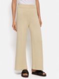 Jigsaw Linen Cotton Blend Knitted Pull-On Trousers