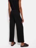 Jigsaw Linen Cotton Blend Knitted Pull-On Trousers