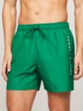Tommy Hilfiger Side Print Swim Shorts, Green