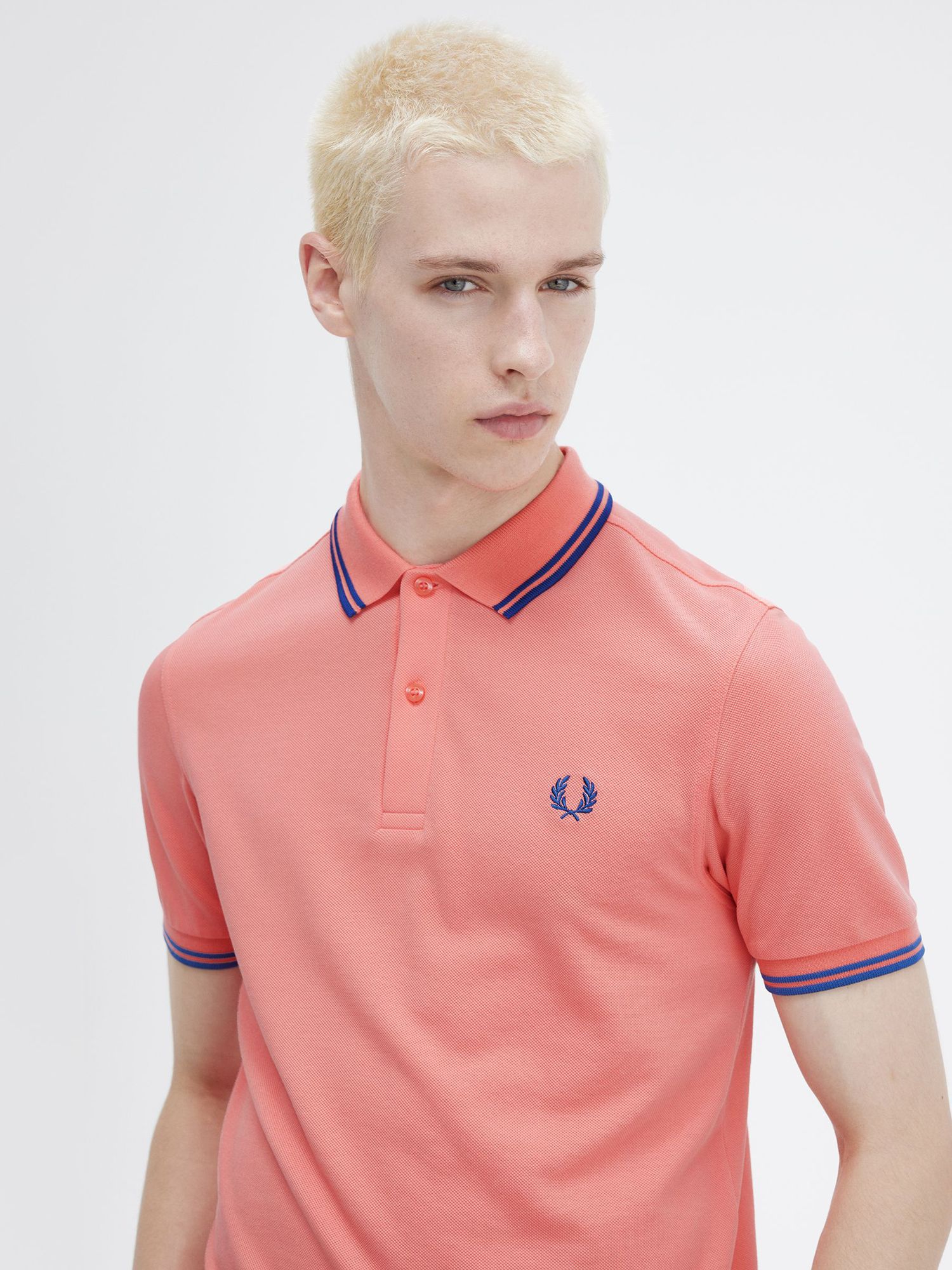 Buy Fred Perry The Twin Tipped Short Sleeve T-Shirt Online at johnlewis.com