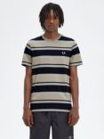 Fred Perry Stripe T-Shirt, Blue/Multi