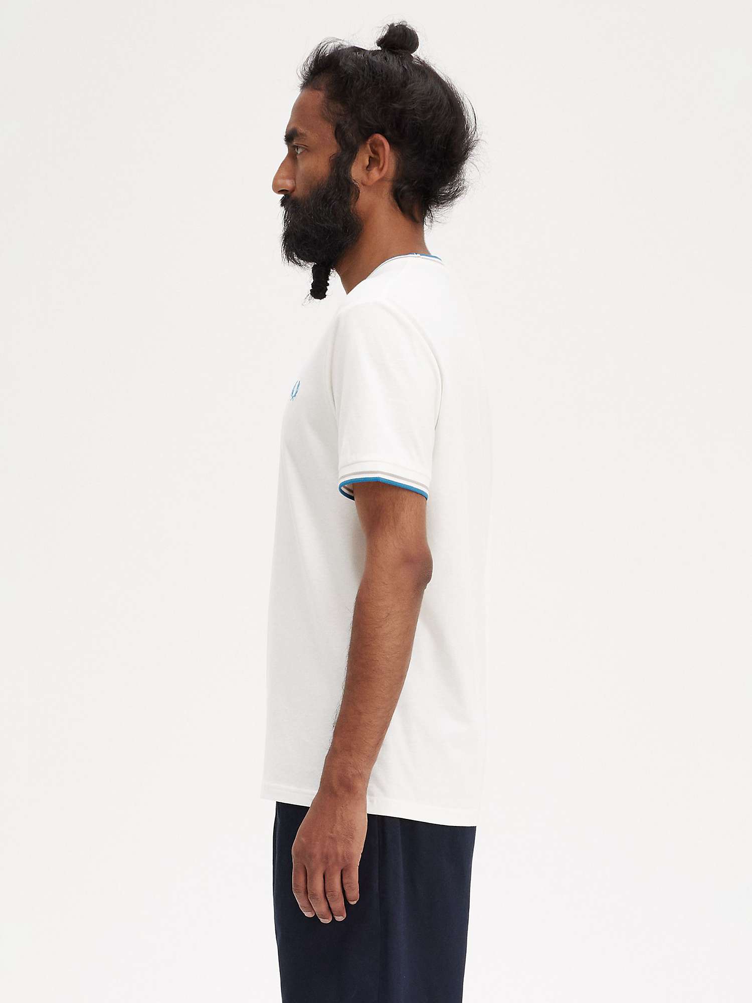 Buy Fred Perry Twin Tipped Crew Neck T-Shirt Online at johnlewis.com