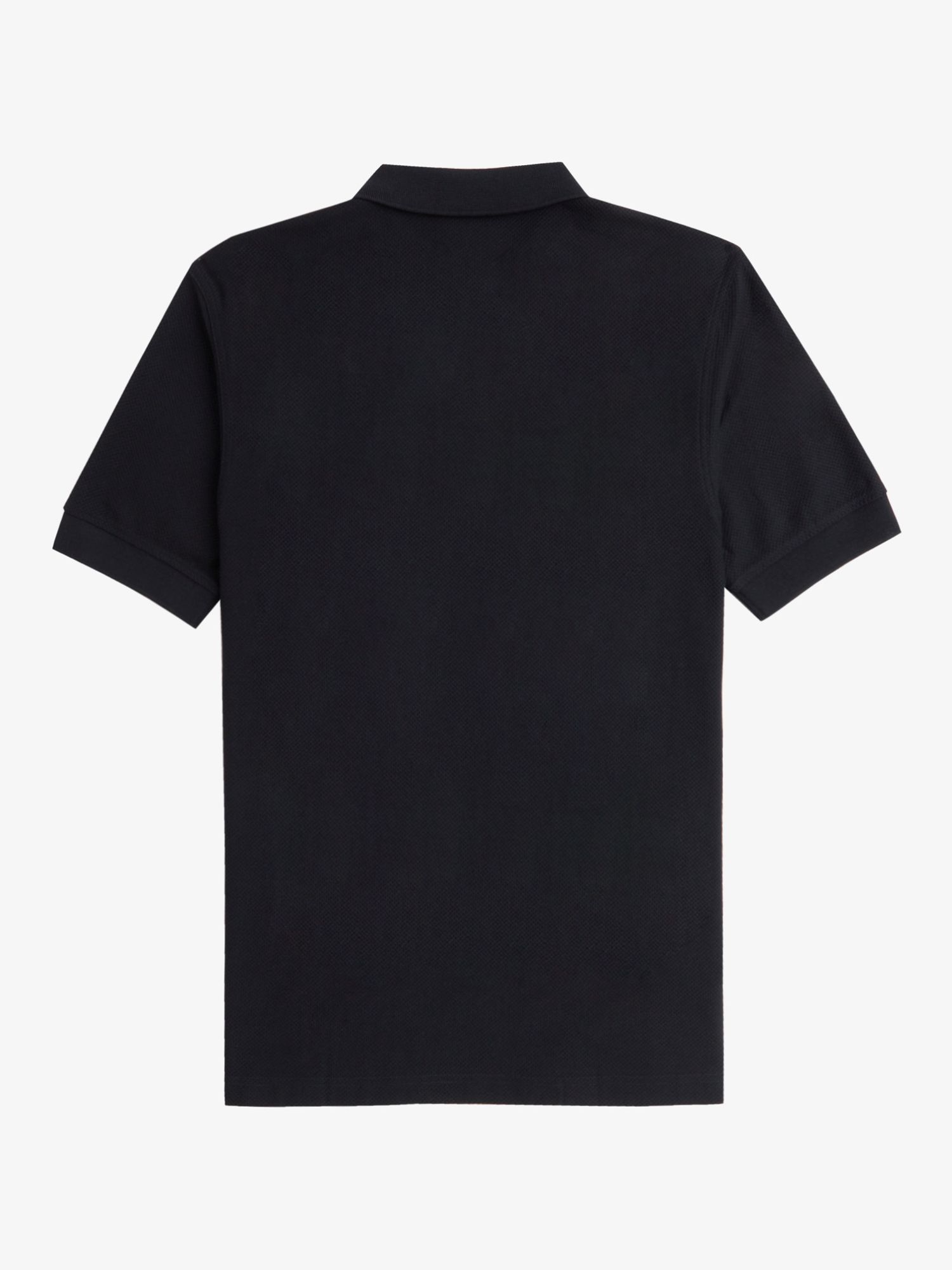 Buy Fred Perry Mesh Relax Polo Shirt, Black/Blue Online at johnlewis.com